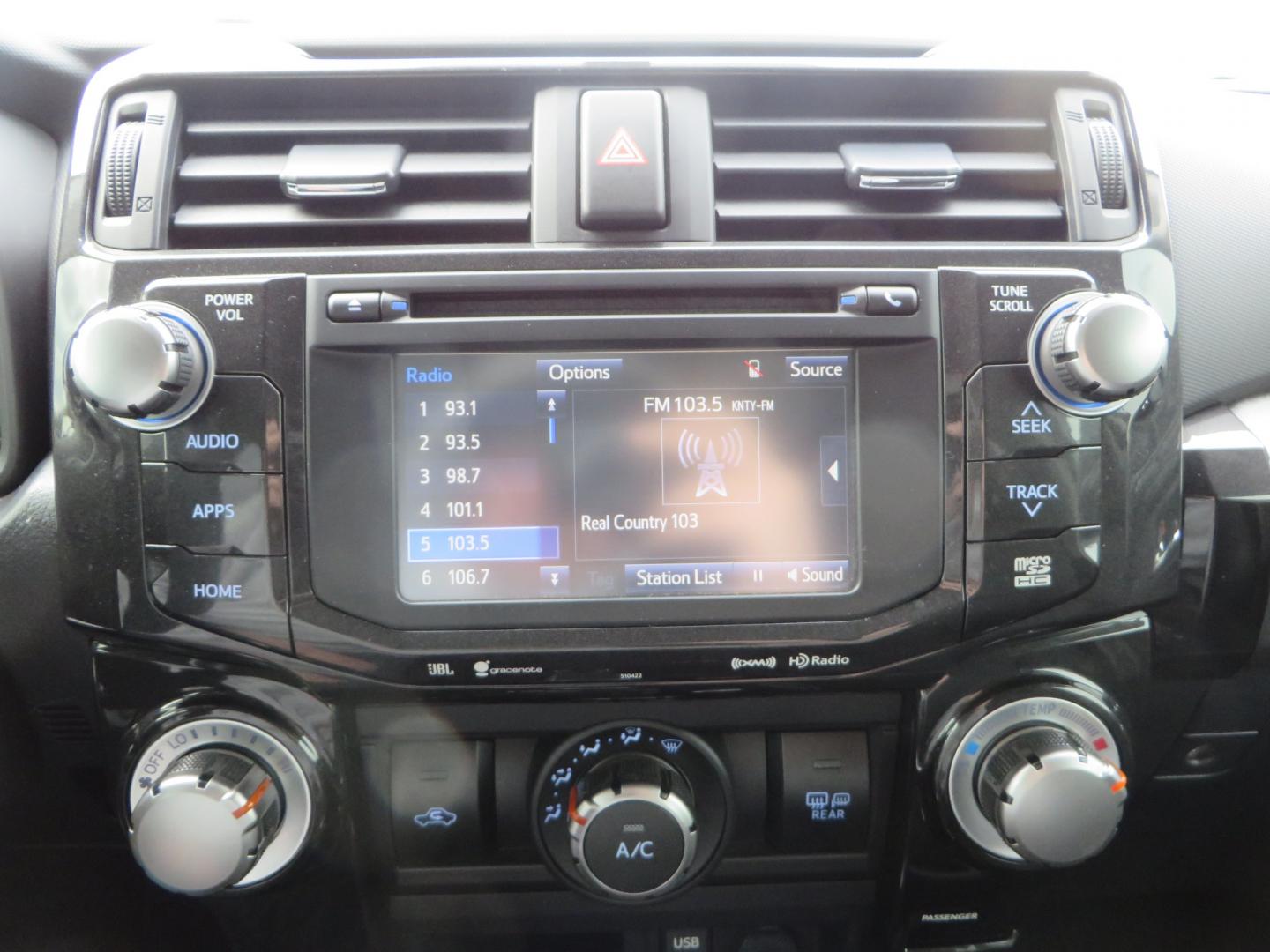 2019 White /BLACK Toyota 4Runner TRD Pro (JTEBU5JR3K5) with an 4.0L V6 engine, 5 -Speed Automatic transmission, located at 2630 Grass Valley Highway, Auburn, CA, 95603, (530) 508-5100, 38.937893, -121.095482 - Features Ironman 4X4 suspension, BFG tires, Rockslider, Roof rack, window tint, and interior Rago Fab Molle storage racks. - Photo#22